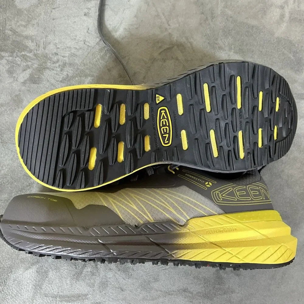 Keen Utility Speed Works Konnect Fit ReGen 7 D Steel Toe Work Shoes UK6 Eur 39.5